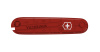 Передняя накладка для ножей 91 мм, пластиковая, полупрозрачная красная VICTORINOX C.3600.T3.10