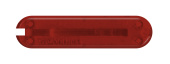 Задняя накладка для ножей 58 мм, пластиковая, полупрозрачная красная VICTORINOX C.6200.T4