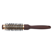 Брашинг с керамическим покрытием и ручкой Soft touch 25мм DEWAL BEAUTY DBBM5712
