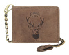 Бумажник с металлической цепочкой «Harry Deer» KLONDIKE 1896 KD1015-02