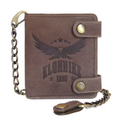 Бумажник с металлической цепочкой «Tim Eagle» KLONDIKE 1896 KD1023-02