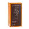 Набор кухонных ножей Tartar в подставке, 5 ножей, ножницы OKROSHKA OK913SP-SET