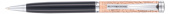 Ручка шариковая Pierre Cardin GAMME. Цвет - черный и медный. Упаковка Е или E-1 
