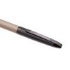 Ручка шариковая Pierre Cardin NOUVELLE, цвет - черненая сталь и бежевый. Упаковка E.