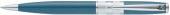 Ручка шариковая Pierre Cardin BARON. Цвет - зелено-синий. Упаковка В.