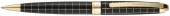 Ручка шариковая Pierre Cardin PROGRESS,  цвет - черный и золотистый. Упаковка B.