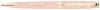 Ручка шариковая Pierre Cardin RENAISSANCE. Цвет - розовый и золотистый. Упаковка В-2.