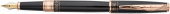 Ручка перьевая Pierre Cardin SECRET Business, цвет - черный с орнаментом. Упаковка B