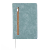 Записная книжка Pierre Cardin голубая, 14 х 20,5 см