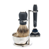 Бритвенный набор: станок, помазок, чаша, подставка IL CEPPO SET-S10416FT