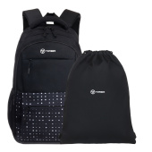 Школьный рюкзак CLASS X + Мешок для сменной обуви в подарок! TORBER T2602-23-BLK-W