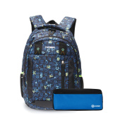 Школьный рюкзак CLASS X + Пенал в подарок! TORBER T5220-NAV-BLU-P